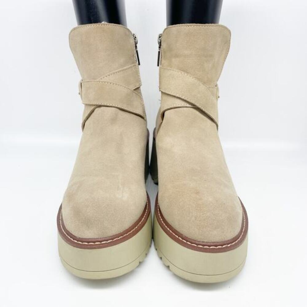 Blondo Women's Giovanni Fashion Boot Sand Suede Size 8.5M - Picture 2 of 15